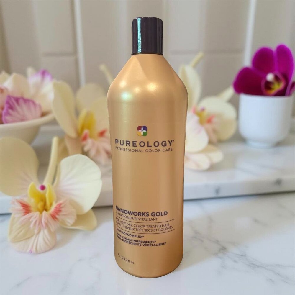 Pureology Nano Works GOLD Conditioner 33.8 OZ